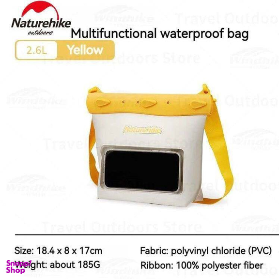 درای بگ نیچرهایک مدل diving Series Multifunctional Waterproof bag کد BS016 ظرفیت 2.6 لیتر