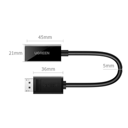مبدل Display Port Male به HDMI Female یوگرین مدل MM137 کد 40362