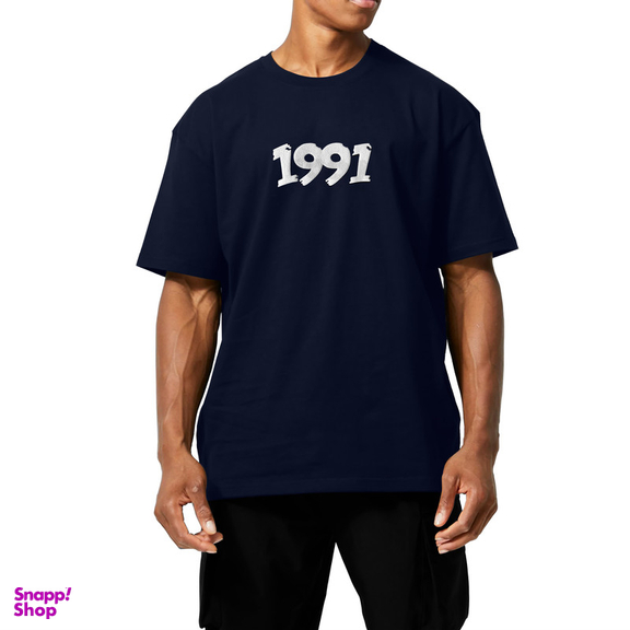 تیشرت اورسایز مردانه نوزده نودیک مدل TS1983 NB