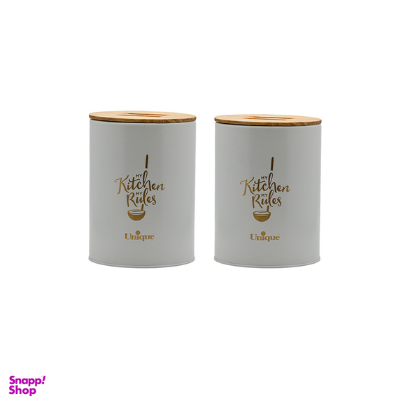 سرویس آشپزخانه 15 پارچه یونیک فانتزی مدل درب بامبو کد 8051