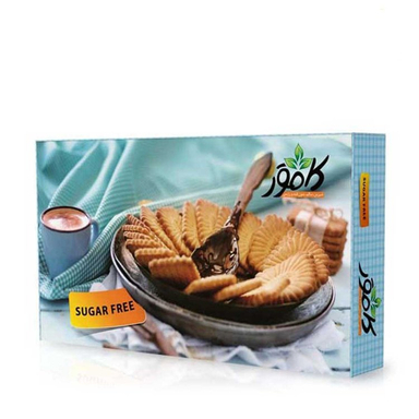 بیسکویت پذیرایی وانیلی کامور وزن 700 گرم