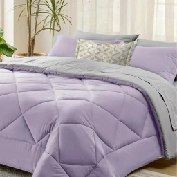 سرویس روتختی 7 تکه دو نفره نوپه هوم مدل P19 به همراه روبالشی طرح دار