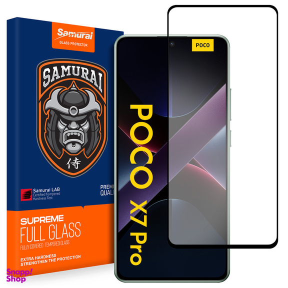 محافظ صفحه نمایش سامورایی مدل ovglass مناسب گوشی موبایل شیائومی Poco X7 Pro