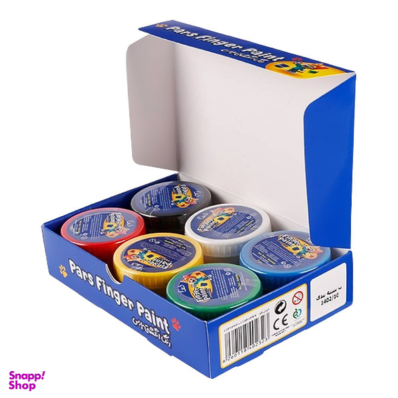 رنگ انگشتی 6 رنگ پارس کد RFP6