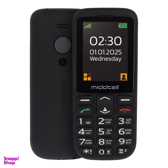 گوشی موبایل میدسل مدل M230 دو سیم کارت ظرفیت 32 مگابایت و رم 32 مگابایت