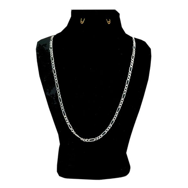 زنجیر نقره مردانه مدل فیگارو کد 9.93