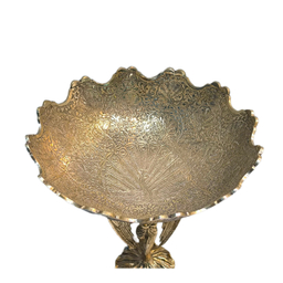 میوه خوری برنجی طرح پایه فرشته کد 2014