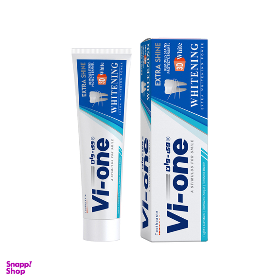 خمیر دندان سفید کننده وی وان مدل Extra Shine وزن 90 گرم