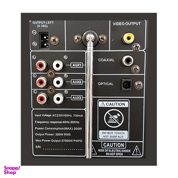 پخش کننده خانگی مکسیدر مدل MX-TS3102IR191