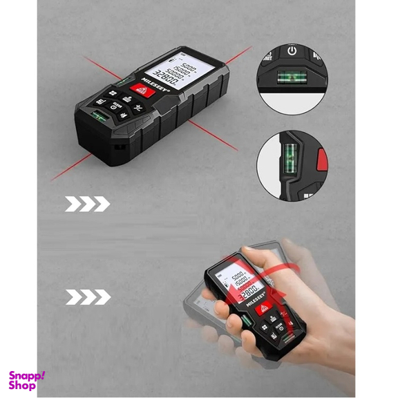 متر لیزری مایلسی مدل 50 متری کد D5T-50m