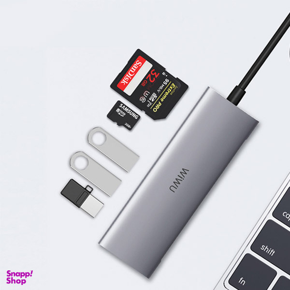 هاب 5 پورت Type-C ویوو مدل Alpha 532ST