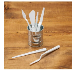 ابزار سفالگری به گز مدل ارکیده مجموعه 5 عددی