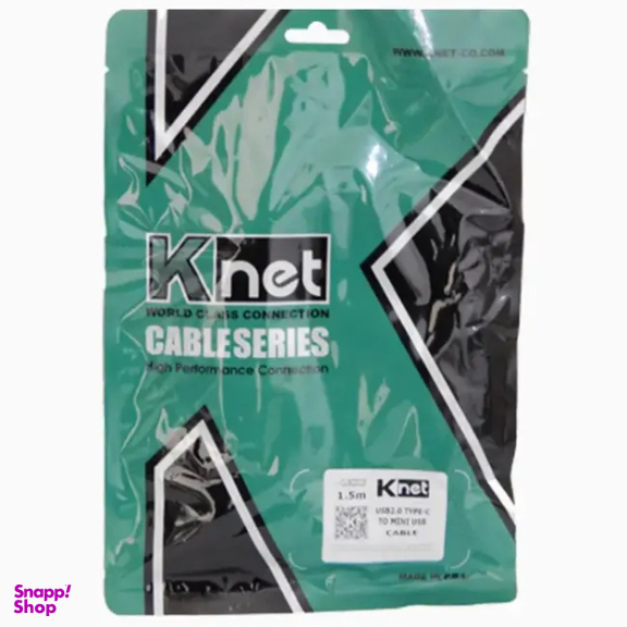 کابل Type-C به Mini 5-pin کی نت مدل K-C88 طول 1.5 متر