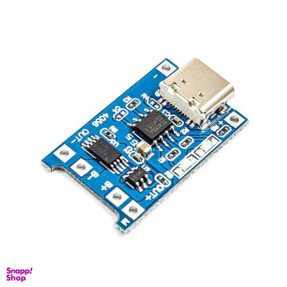 ماژول شارژ باتری لیتیومی مدل TP-4056TYPEC بسته 2 عددی