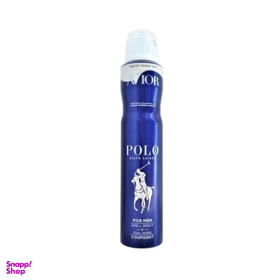 اسپری بدن مردانه اویور مدل polo حجم 200 میلی لیتر
