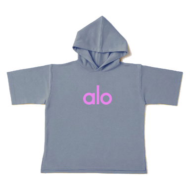 تیشرت زنانه طرح Alo کد TK7 رنگ طوسی