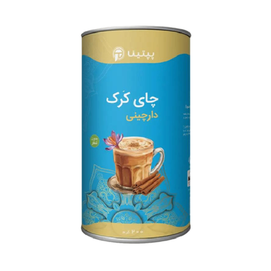 چای کرک دارچینی پپتینا وزن 200 گرم بسته بندی قوطی