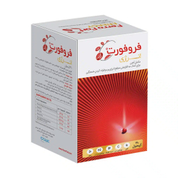 قرص مکمل آهن فروفورت دکتر عبیدی بسته‌ ۳۰ عددی