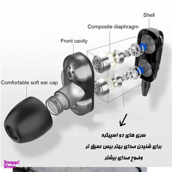هدفون بلوتوثی کی تی مدل sport plus