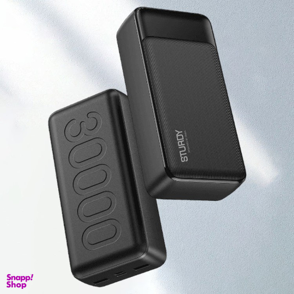 پاوربانک پاوا کد MS01 ظرفیت 30000 میلی‌ آمپر ساعت