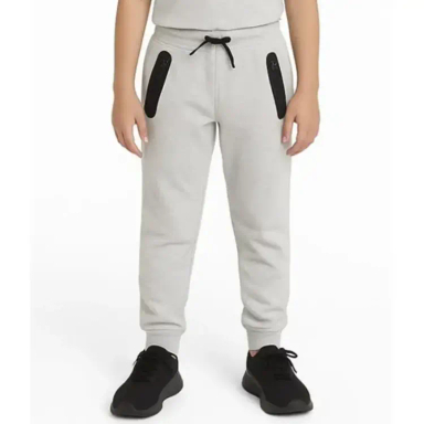 شلوار اسلش پسرانه مادر مدل جوجو کد AM-MA-Jojo رنگ طوسی