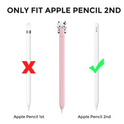 کاور قلم لمسی آهااستایل مدل PT129-2 Cow-Pink مناسب اپل سری 2