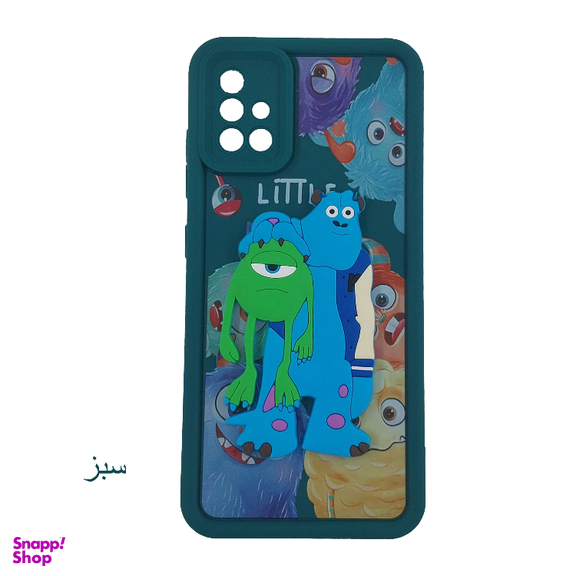 قاب گوشی موبایل لیمیا مدل سولید لنزدار طرح عروسکی برجسته مناسب سامسونگ Galaxy A51
