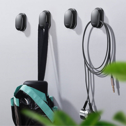 پد نگهدارنده اشیاء داخل خودرو باسئوس مدل Small Hook بسته 4 عددی