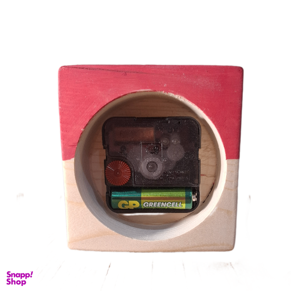 ساعت رومیزی دست ساز طرح گربه