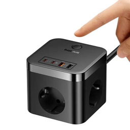 شارژر رومیزی 30 وات بیسوس مدل  PowerCombo BPS30-3E