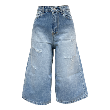 شلوار جین زنانه کد 8805 رنگ آبی