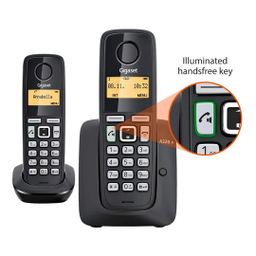 تلفن بی سیم منشی دار گیگاست مدل A220A Duo