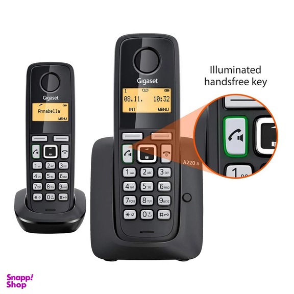 تلفن بی سیم منشی دار گیگاست مدل A220A Duo