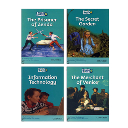 کتاب Family and Friends 6 Readers Book اثر جمعی از نویسندگان انتشارات ابداع مجموعه 4 جلدی