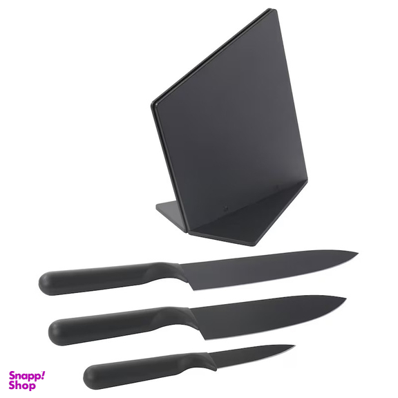 سرویس چاقو آشپزخانه ایکیا مدل JÄMFÖRA مجموعه 4 عددی