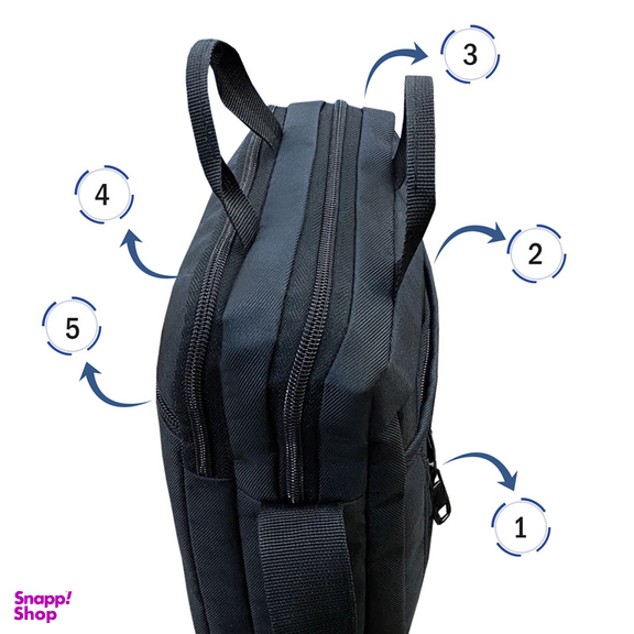 ست کیف اداری و رودوشی لیدوما مدل G-560 مجموعه 2 عددی