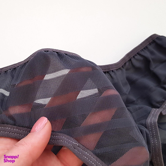 ست شورت و سوتین زنانه کارنا رز مدل فنردار کد 3389-22 رنگ طوسی