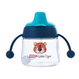 لیوان طلقی رووکو طرح عروسکی گنجایش 180 میلی لیتر