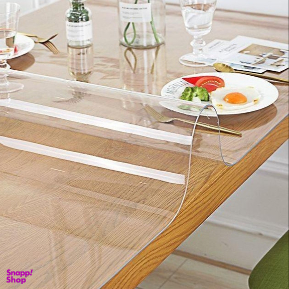 طلق رومیزی مدل کریستال سایز 200x100 سانتی متر