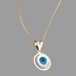 گردنبند طلا 18 عیار زنانه اپال گلد مدل چشم نظر کد sh0273