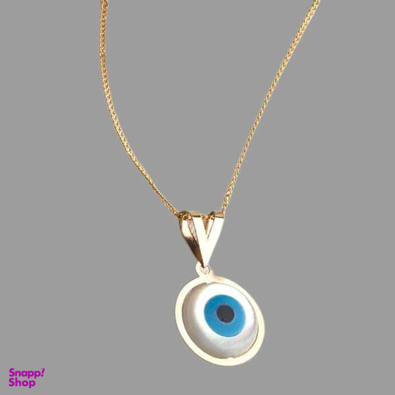 گردنبند طلا 18 عیار زنانه اپال گلد مدل چشم نظر کد sh0273