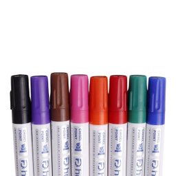 ست ماژیک وایت برد هرون بسته 8 رنگ به همراه تخته پاک کن