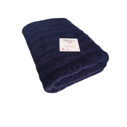 حوله حمام ارغوان مدل موجی سایز 80x140 سانتی‌ متر