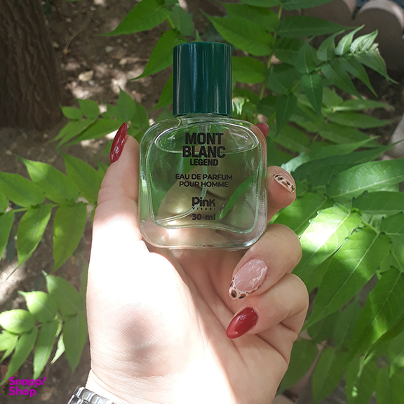 عطر جیبی مردانه پینک ویژوآل مدل Mont Blanc Legend