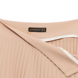 دامن زنانه برنس مدل نیکان رنگ نسکافه ای