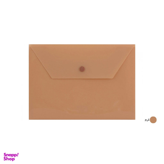 پوشه دکمه دار پاپکو کد B5-ClearM سایز A5