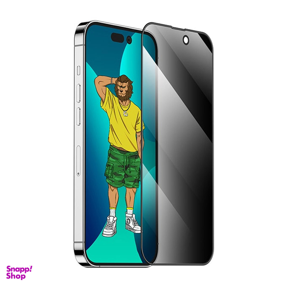 محافظ صفحه نمایش گرین مدل +3D Silicone حریم شخصی مناسب iPhone 14 Pro