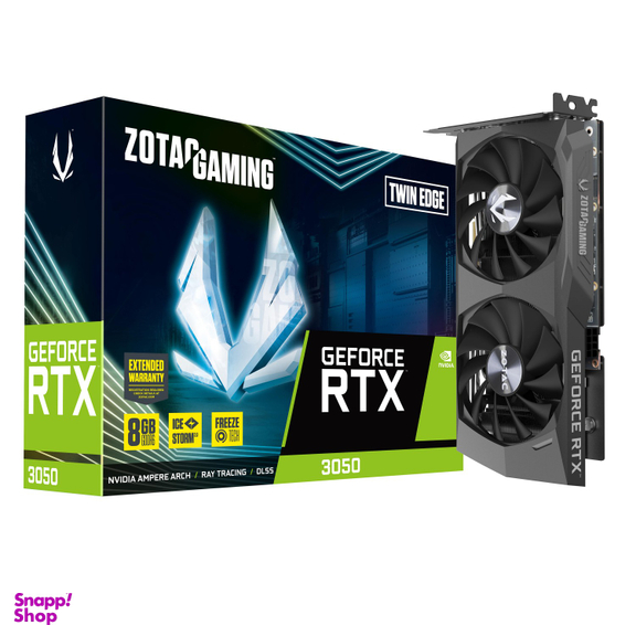 کارت گرافیک زوتک مدل Zotac RTX 3050 Twin Edge OC 8GB
