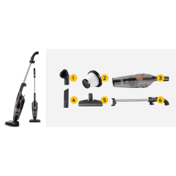جارو برقی شیائومی مدل Deerma DX115C Household Vacuum Cleaner