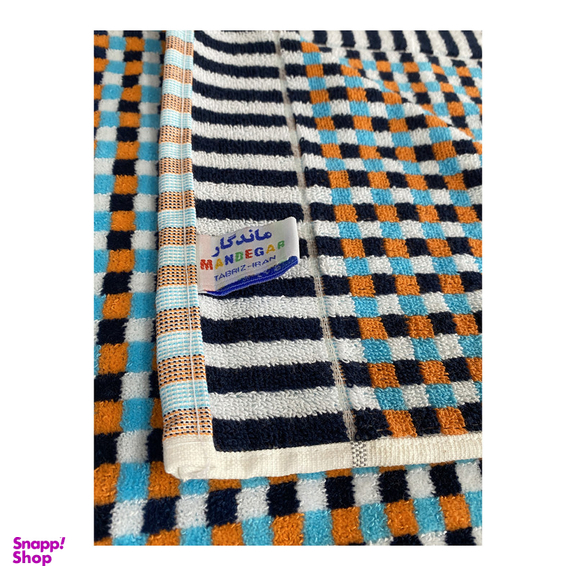 حوله دستی ماندگار مدل اسکویید سایز 40×75 سانتی متر